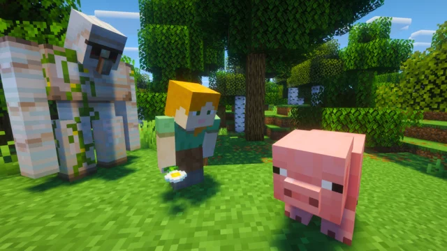 Joueur regardant ses familiers